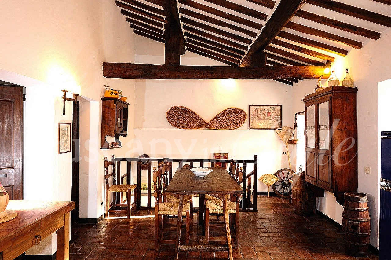  Cortona-Country home with estensive land and private pool-7